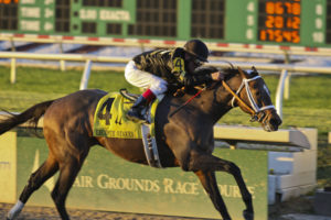 Oxbow flies to the wire in the Lecomte Stakes; can he win the Kentucky Derby?